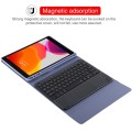 Fioletowe Etui Podświetlana Klawiatura Gładzik do iPad 10.2