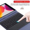 Fioletowe Etui Podświetlana Klawiatura Gładzik do iPad 10.2