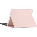 Różowe Etui Podświetlana Klawiatura Gładzik do iPad 10.2
