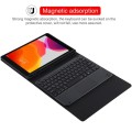 Czarne Etui Podświetlana Klawiatura Gładzik do iPad 10.2