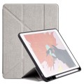 Pokrowiec Etui MOMAX Smart Cover do iPad 10.2 7/8/9 szare