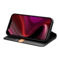 QIALINO Biznesowe Skórzane Etui do iPhone 13 Mini czarne