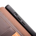 QIALINO Biznesowe Skórzane Etui do iPhone 13 brązowe