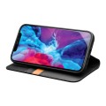 QIALINO Biznesowe Skórzane Etui do iPhone 13 Pro Max czarne