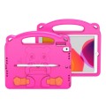 DUX DUCIS Panda Series Etui Kids do iPad 10.2 7/8/9 różowe
