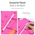 DUX DUCIS Panda Series Etui Kids do iPad 10.2 7/8/9 różowe