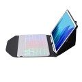 Etui Podświetlana Klawiatura do Samsung Galaxy Tab A7 10.4 czarno-białe