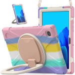 Shockproof Pancerne Etui z Paskiem do Samsung Galaxy Tab A7 10.4
