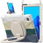 Shockproof Pancerne Etui z Paskiem do Samsung Galaxy Tab A7 10.4