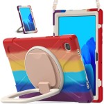 Shockproof Pancerne Etui z Paskiem do Samsung Galaxy Tab A7 10.4