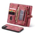 Pokrowiec Portfel CASEME do iPhone 13 czerwony