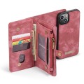 Pokrowiec Portfel CASEME do iPhone 13 czerwony