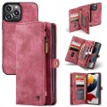 Pokrowiec Portfel CASEME do iPhone 13 Pro czerwony