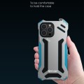 R-JUST Metalowa Obudowa do iPhone 13 Pro niebieska