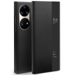 QIALINO Skórzany Pokrowiec Etui do Huawei P50 Pro czarne