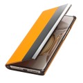 QIALINO Skórzany Pokrowiec Etui do Huawei P50 Pro żółte