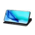 QIALINO Klasyczny Skórzany Pokrowiec Etui do Huawei P50 Pro czarny