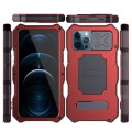 Pancerne Etui Antywstrząsowe do iPhone 12 Pro Max czerwone