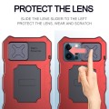 Pancerne Etui Antywstrząsowe do iPhone 12 Pro Max czerwone