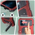 Pancerne Etui Antywstrząsowe do iPhone 12 Pro Max czerwone