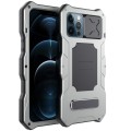 Pancerne Etui Antywstrząsowe do iPhone 12 Pro Max srebrne