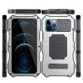 Pancerne Etui Antywstrząsowe do iPhone 12 Pro Max srebrne