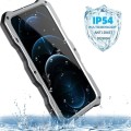 Pancerne Etui Antywstrząsowe do iPhone 12 Pro Max srebrne