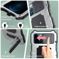 Pancerne Etui Antywstrząsowe do iPhone 12 Pro Max srebrne