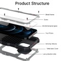 Pancerne Etui Antywstrząsowe do iPhone 12 Pro Max srebrne