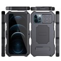 Pancerne Etui Antywstrząsowe do iPhone 12 Pro Max czarne