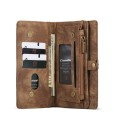 Pokrowiec Portfel CASEME Etui do iPhone 12 Mini brązowy