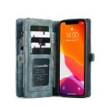 Pokrowiec Portfel CASEME Etui do iPhone 12 Mini niebieski