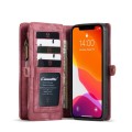 Pokrowiec Portfel CASEME Etui do iPhone 12 Mini czerwone