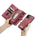 Pokrowiec Portfel CASEME Etui do iPhone 12 Mini czerwone