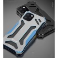R-JUST Metalowa Obudowa Etui do iPhone 12 Mini niebieska