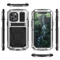 R-JUST Pancerne Etui Antywstrząsowe do iPhone 12 Pro Max srebrne