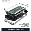 R-JUST Pancerne Etui Antywstrząsowe do iPhone 12 Pro Max srebrne