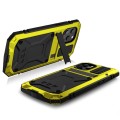 R-JUST Pancerne Etui Antywstrząsowe do iPhone 12 Pro Max żółte