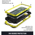 R-JUST Pancerne Etui Antywstrząsowe do iPhone 12 Pro Max żółte