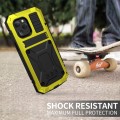 R-JUST Pancerne Etui Antywstrząsowe do iPhone 12 Pro Max żółte