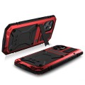 R-JUST Pancerne Etui Antywstrząsowe do iPhone 12 Pro Max czerwone