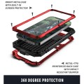 R-JUST Pancerne Etui Antywstrząsowe do iPhone 12 Pro Max czerwone
