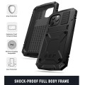 R-JUST Pancerne Etui Antywstrząsowe do iPhone 12 Pro Max czarne
