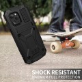 R-JUST Pancerne Etui Antywstrząsowe do iPhone 12 Pro Max czarne