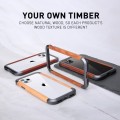 R-JUST Ramka Bumper Metal Drewno Etui do iPhone 11 Pro Max