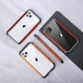 R-JUST Ramka Bumper Metal Drewno Etui do iPhone 11 Pro Max