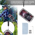 R-JUST Pancerne Etui Metal Szkło do iPhone 13 Pro srebrne