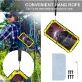 R-JUST Pancerne Etui Metal Szkło do iPhone 13 Pro żółte