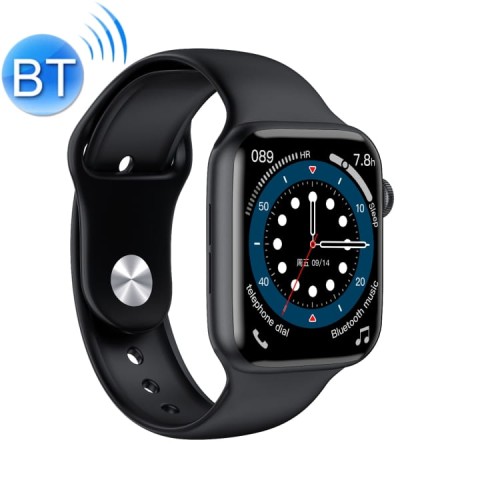 WIWU Smart Watch 1,75 cala 2.5D ekran dotykowy HD IPS 320x385 czarny