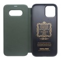 Etui QIALINO Skórzany Pokrowiec iPhone 12 Pro Max zielone